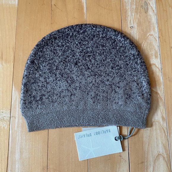 Barefoot Dreams CozyChic Lite Confetti Beanie Storm Gray Winter Hat NEW - Picture 5 of 5
